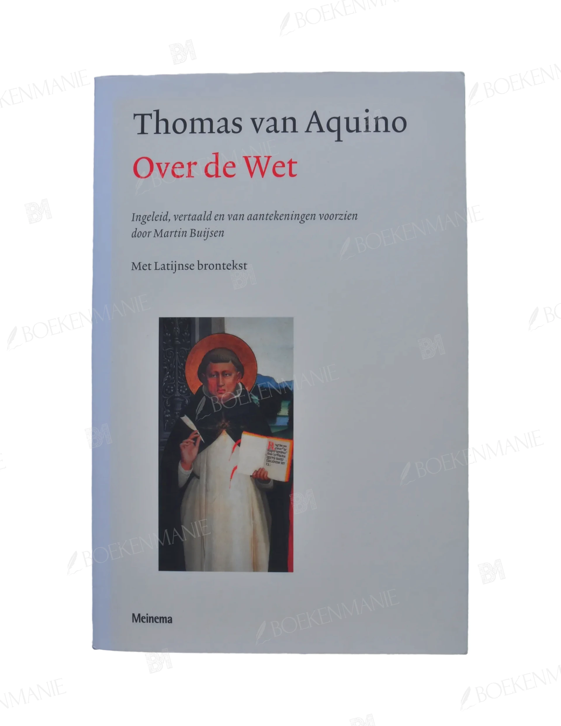 Photo of book Over de wet - Saint Thomas (Aquinas), M. A. J. M. Buijsen