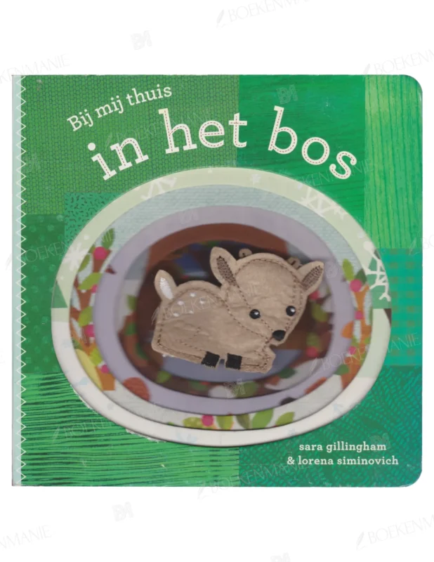 Photo of book Bij Mij Thuis In Het Bos - Sara Gillingham