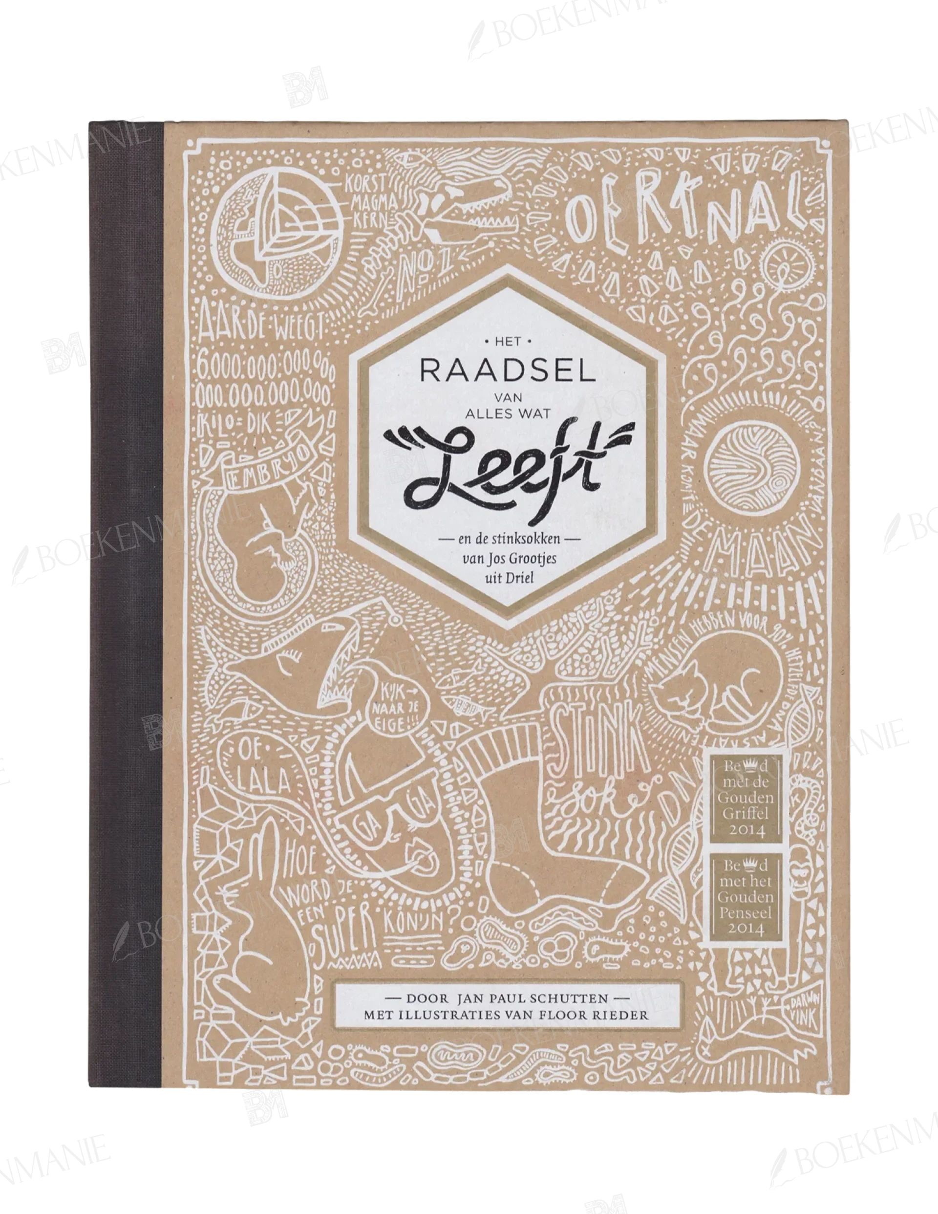 Photo of book Het raadsel van alles wat leeft en de stinksokken van Jos Grootjes uit Driel - Jan Paul Schutten