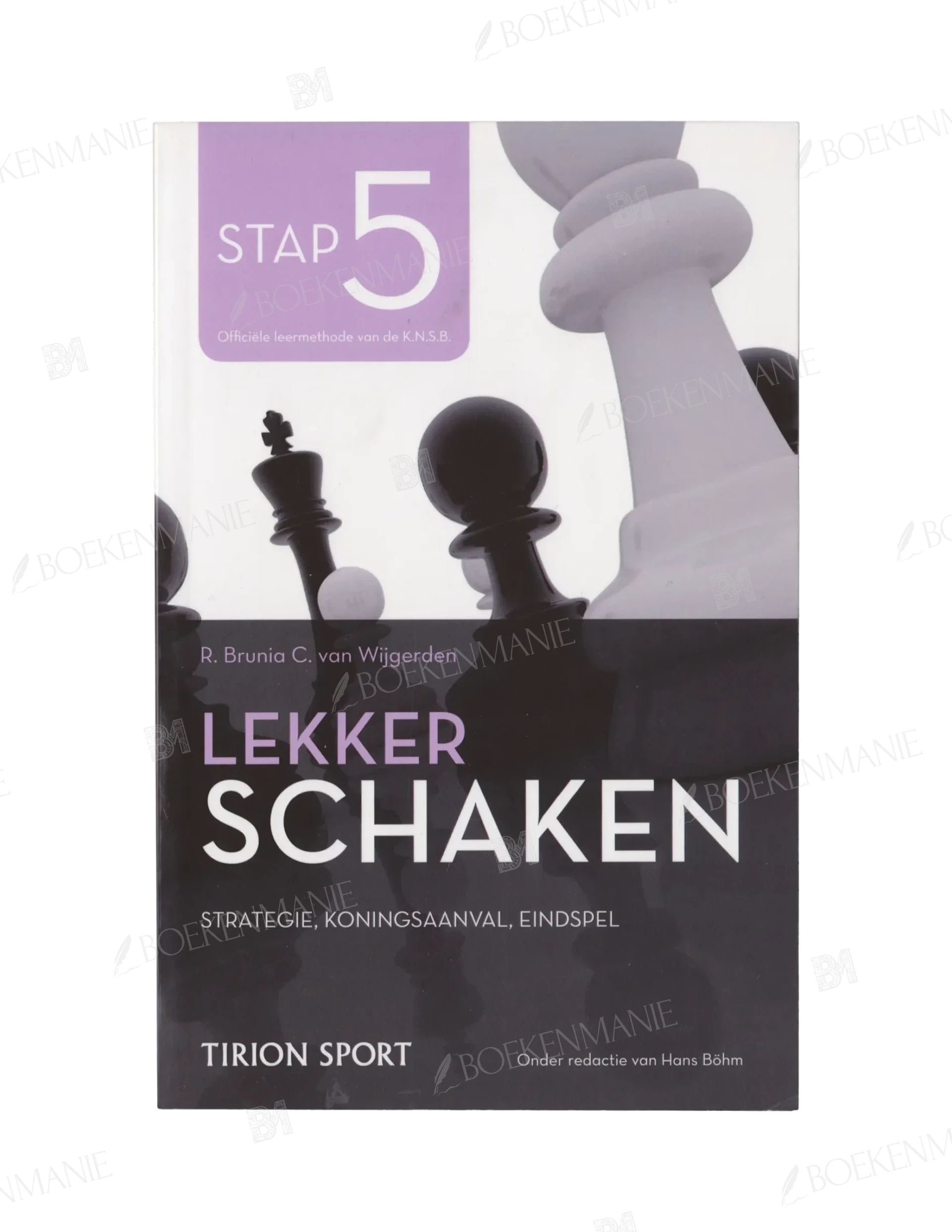 Photo of book Lekker schaken stap 5 strategie/koningsaanval/eindspel - Rob van Brunia