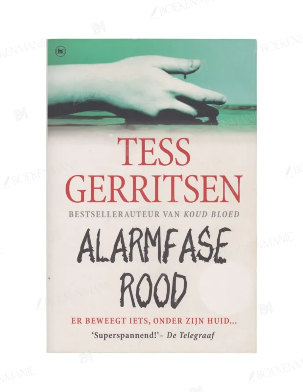 Photo of book Alarmfase rood - Tess Gerritsen