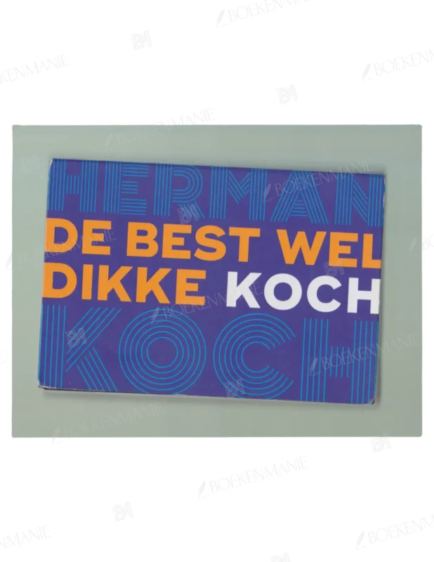 Photo of book De best wel dikke Koch DL - Herman Koch