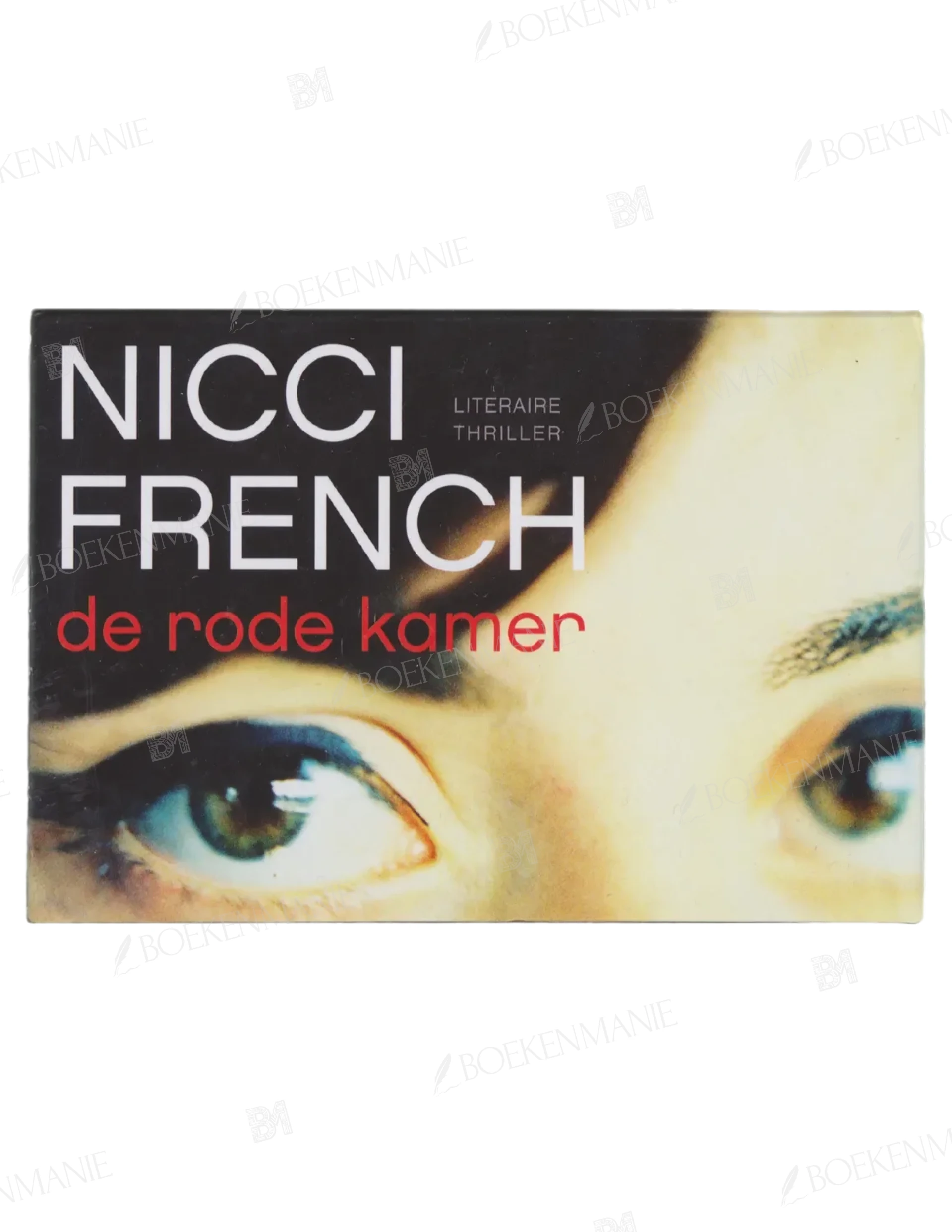 Photo of book De rode kamer - Nicci French (pseud. van Nicci Gerrard.)