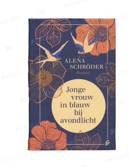 Photo of book Jonge vrouw in blauw bij avondlicht - Alena Schröder