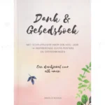Photo of book Dank & gebedsboek met schrijfruimte voor een heel jaar, 14 inspirerende quote-posters en overdenkingen - Daniëlle Koudijs