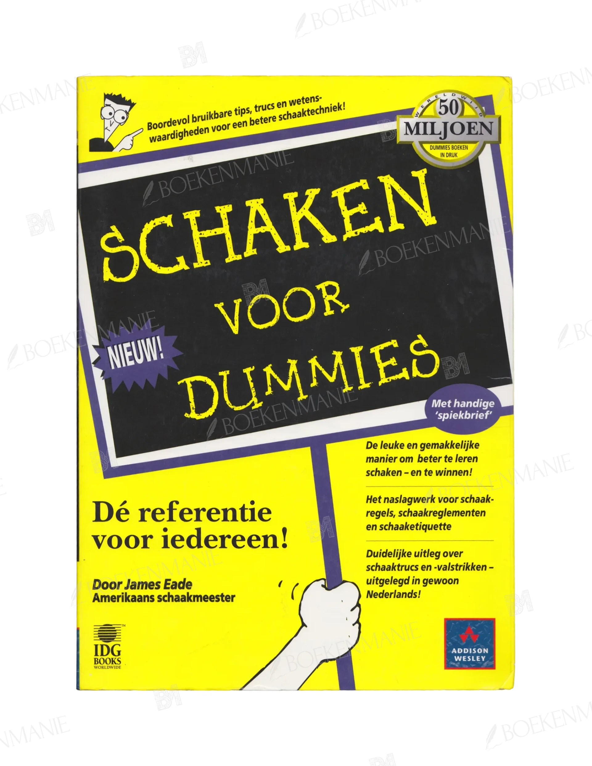 9789067899710.webp Photo of book Schaken voor dummies - James Eade, Ruud van de Plassche, Fontline (Nijmegen)