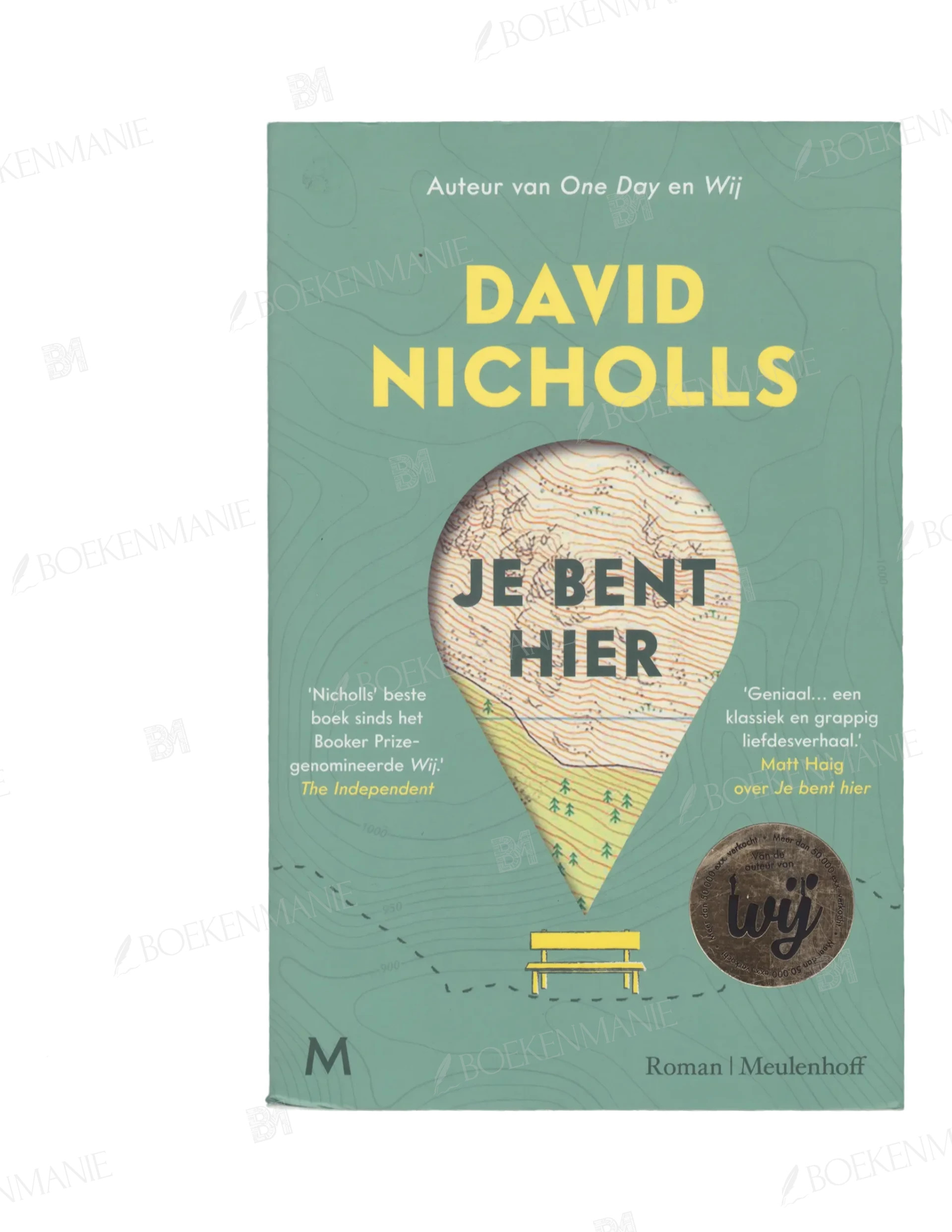 9789089682680.webp Photo of book Je bent hier - David Nicholls