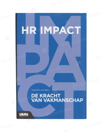 Photo of book HR impact - Maarten van Beek