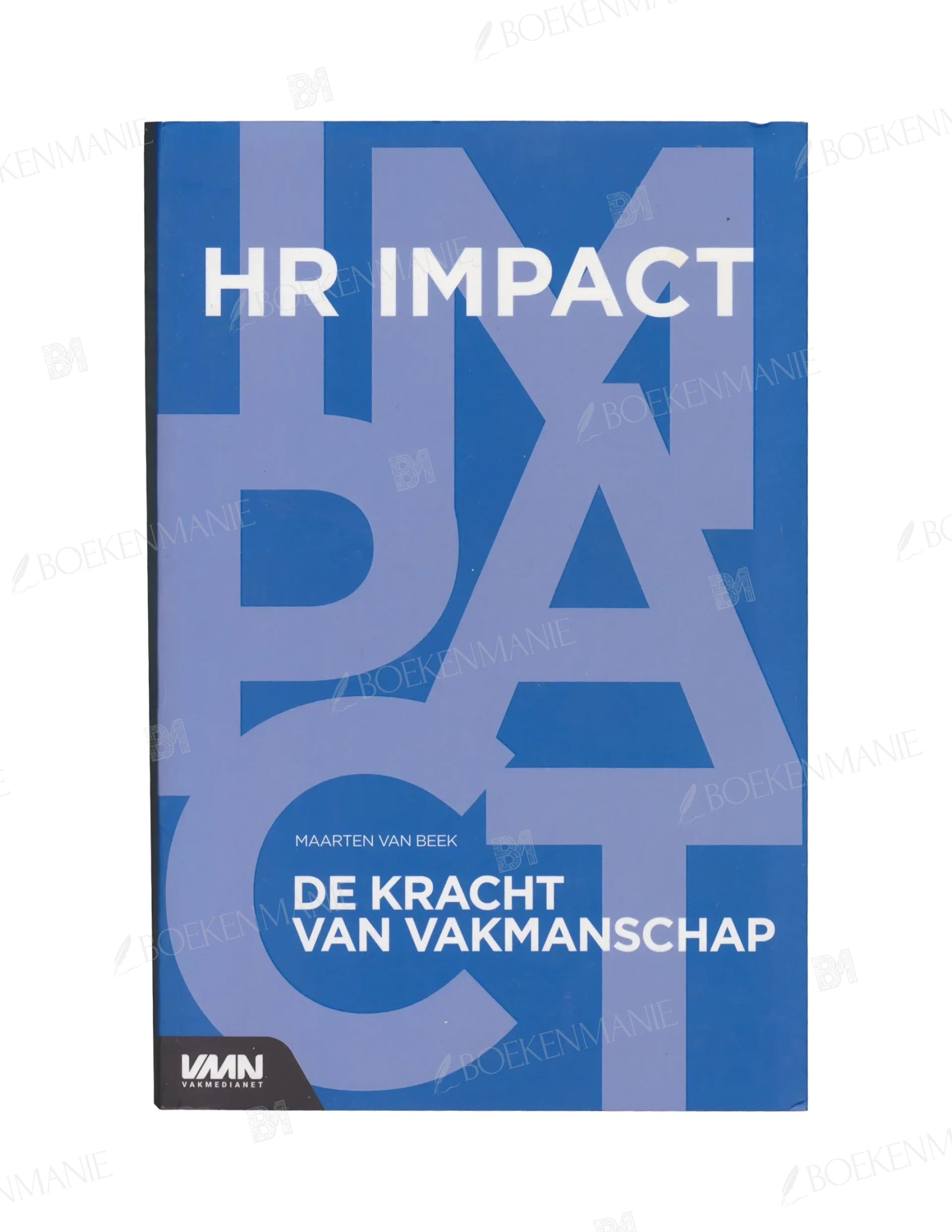 Photo of book HR impact - Maarten van Beek