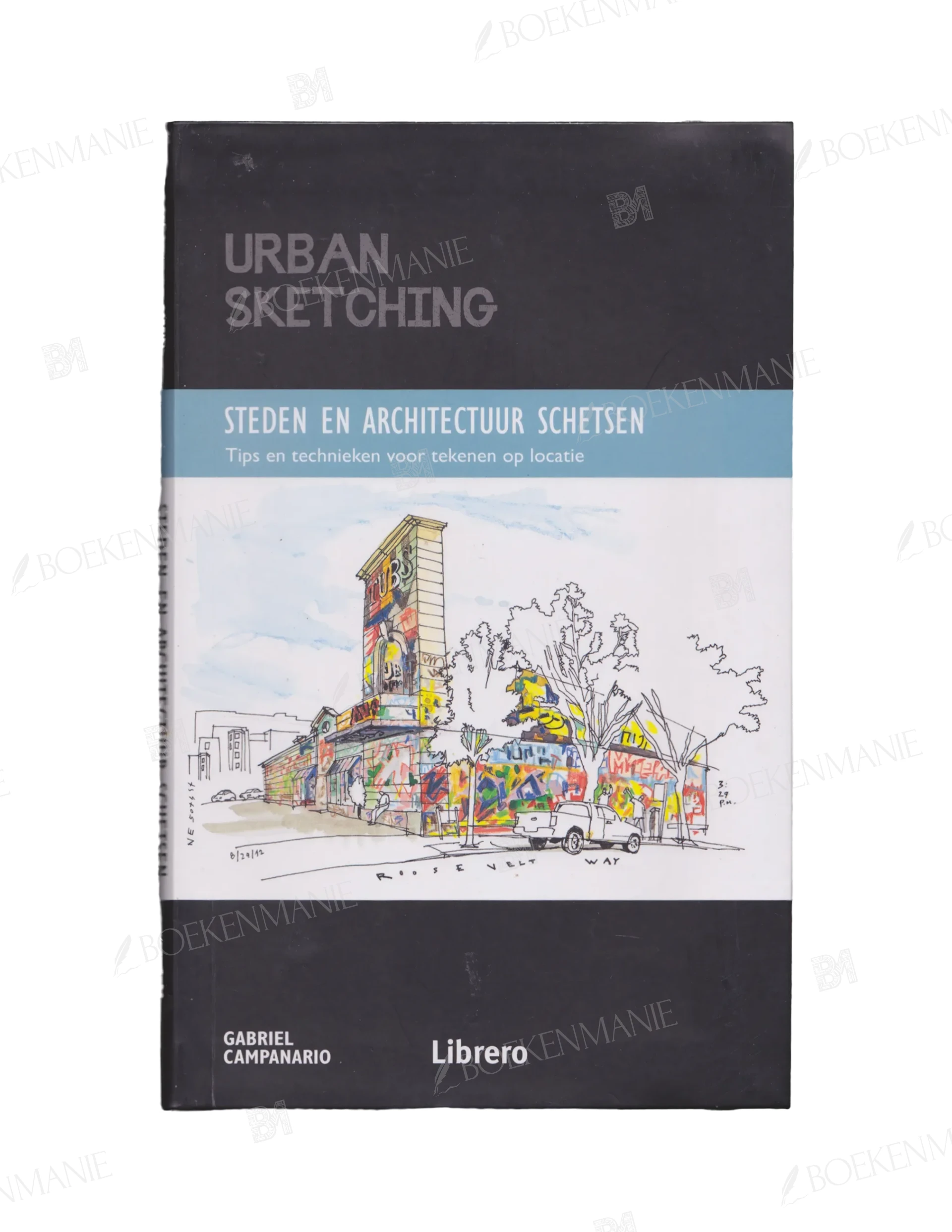 Photo of book Steden en architectuur schetsen - Gabriel Campanario