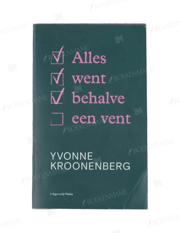 Photo of book Alles went behalve een vent - Yvonne Kroonenberg